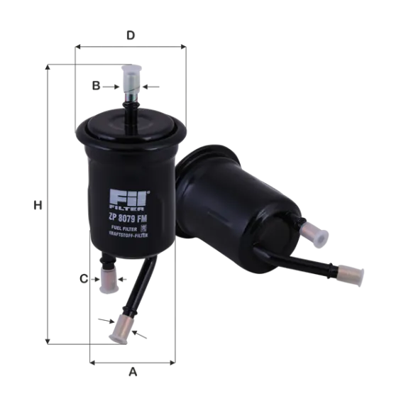 ZP8079FM Yakıt Filtresi