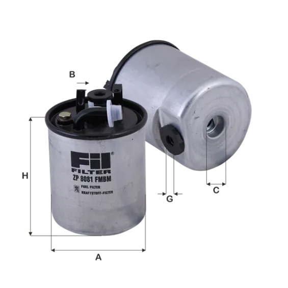 ZP8081FMBM Yakıt Filtresi