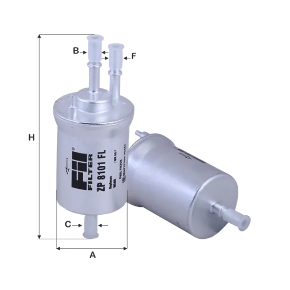 ZP8101FL Yakıt Filtresi