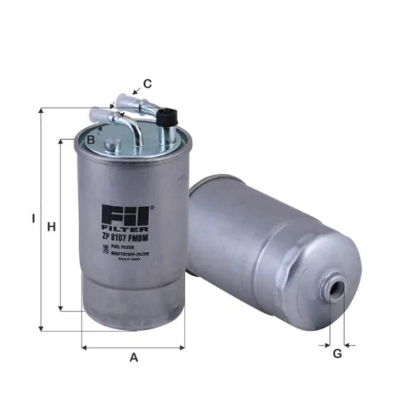 ZP8107FMBM Yakıt Filtresi