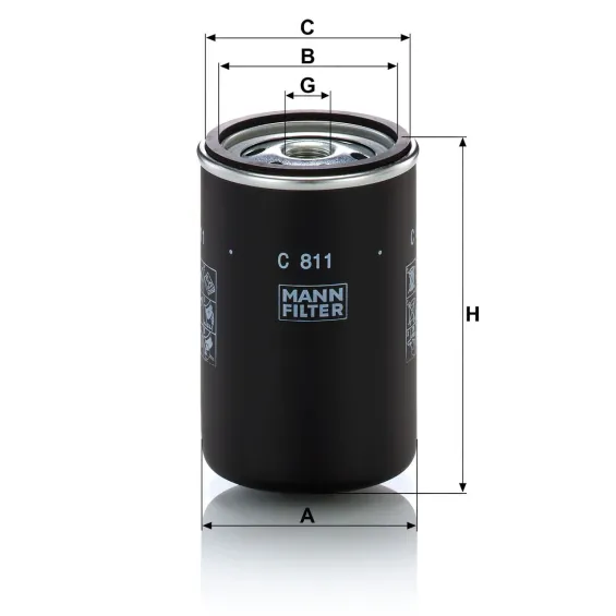 C 811 Hava Filtresi