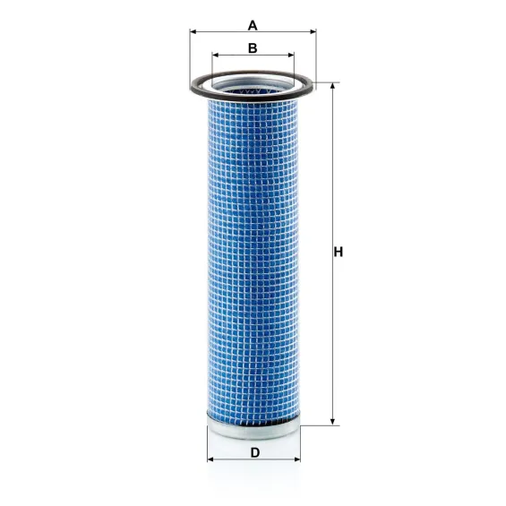 CF 10 020 x İkincil öğe Filtresi