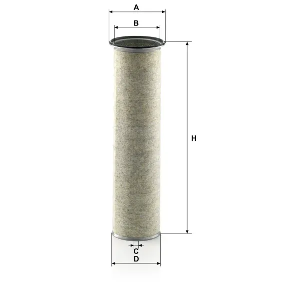 CF 1500/1 İkincil öğe Filtresi