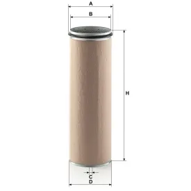 CF 2100 İkincil öğe Filtresi