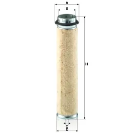 CF 600 İkincil öğe Filtresi