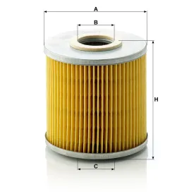 H 1029/1 n Yağ Filtresi