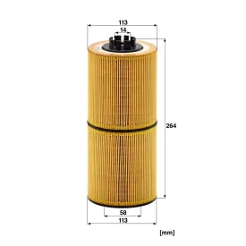 HU 12 001 z Yağ Filtresi