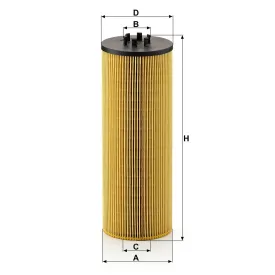 HU 12 140 x Yağ Filtresi