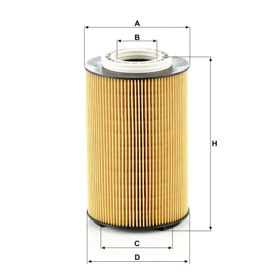 HU 1291/1 z Yağ Filtresi
