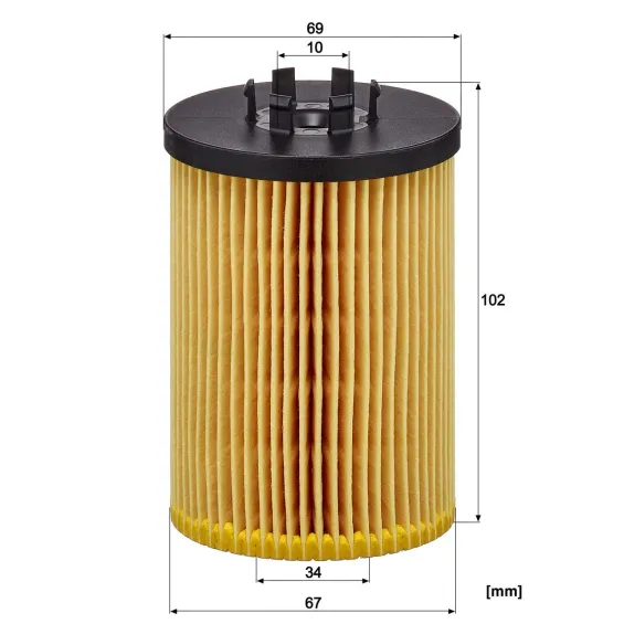HU 715/5 x Yağ Filtresi