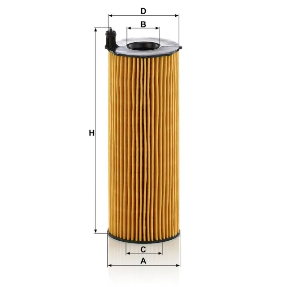 HU 8001 x Yağ Filtresi
