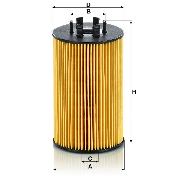 HU 9007 z Yağ Filtresi