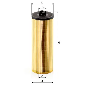 HU 945/2 x Yağ Filtresi