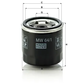MW 64/1 Yağ Filtresi
