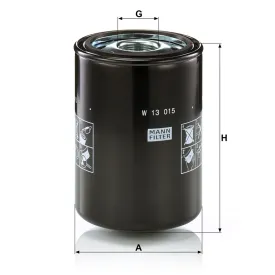 W 13 015 Hidrolik Filtresi