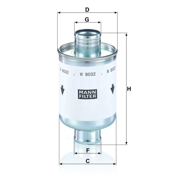W 8032 Hidrolik Filtresi