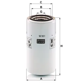 W 951 Yağ Filtresi