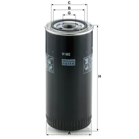 W 962 Yağ Filtresi