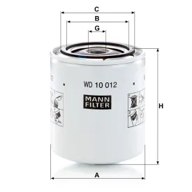 WD 10 012 Hidrolik Filtresi