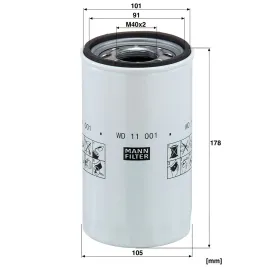 WD 11 001 Hidrolik Filtresi