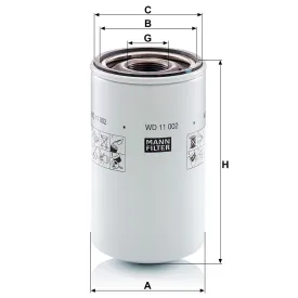 WD 11 002 Hidrolik Filtresi