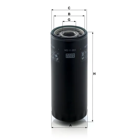WD 11 003 Hidrolik Filtresi