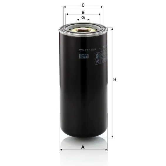 WD 13 145/4 Yağ Filtresi