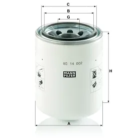 WD 14 002 Hidrolik Filtresi