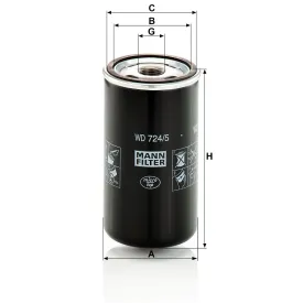 WD 724/5 Hidrolik Şanzıman Filtresi