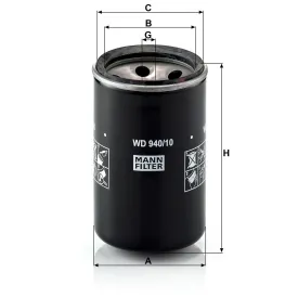 WD 940/10 Yağ Filtresi