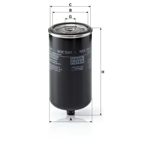 WDK 724/1 Yakıt Filtresi