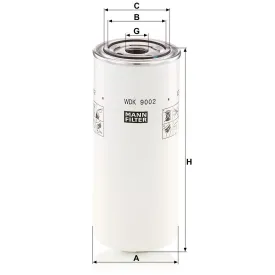 WDK 9002 Yakıt Filtresi