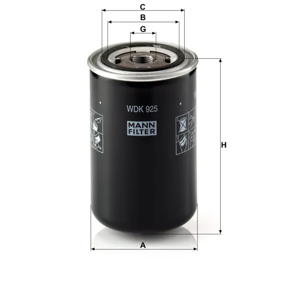 WDK 925 Yakıt Filtresi