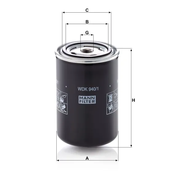 WDK 940/1 Yakıt Filtresi