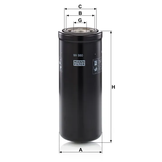 WH 980 Hidrolik Filtresi