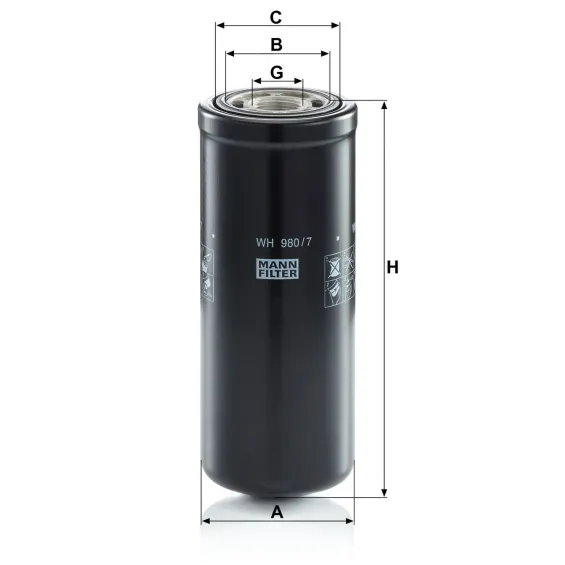WH 980/7 Hidrolik Filtresi