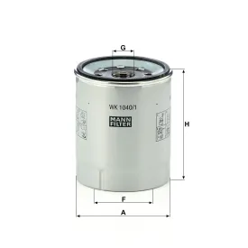 WK 1040/1 x Yakıt Filtresi