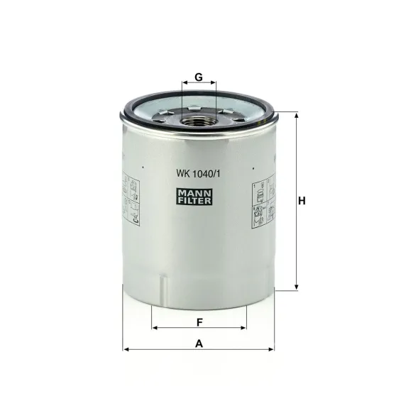 WK 1040/1 x Yakıt Filtresi