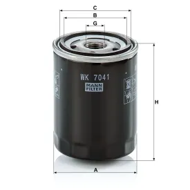 WK 7041 Yakıt Filtresi