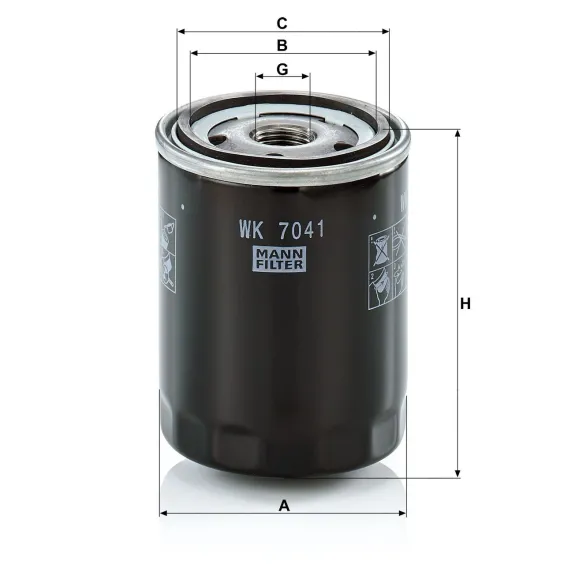 WK 7041 Yakıt Filtresi
