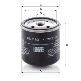 WK 712/2 Yakıt Filtresi