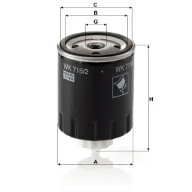 WK 718/2 Yakıt Filtresi
