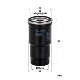 WK 720/2 X Yakıt Filtresi