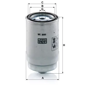 WK 8060 z Yakıt Filtresi