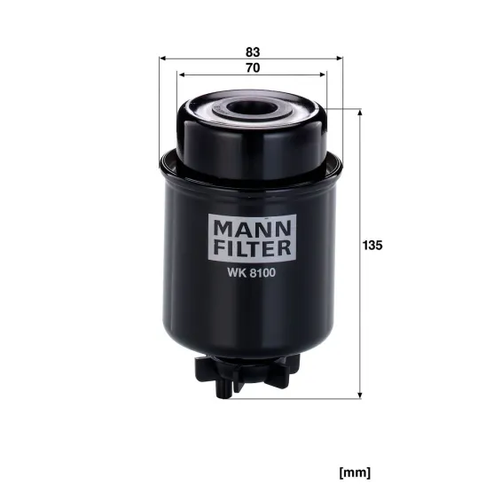 WK 8100 Yakıt Filtresi