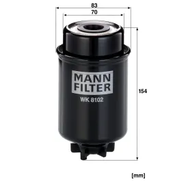 WK 8102 Yakıt Filtresi