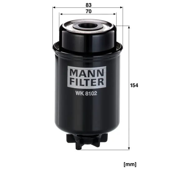 WK 8102 Yakıt Filtresi