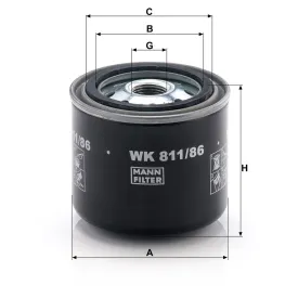WK 811/86 Yakıt Filtresi