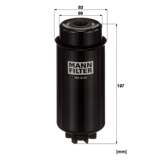 WK 8124 Yakıt Filtresi