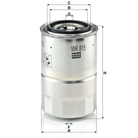 WK 815 x Yakıt Filtresi